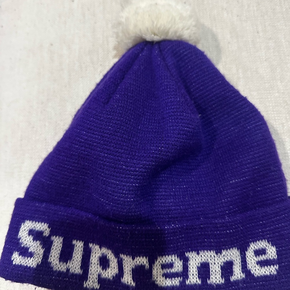 Supreme Beanie in Vibrant Purple